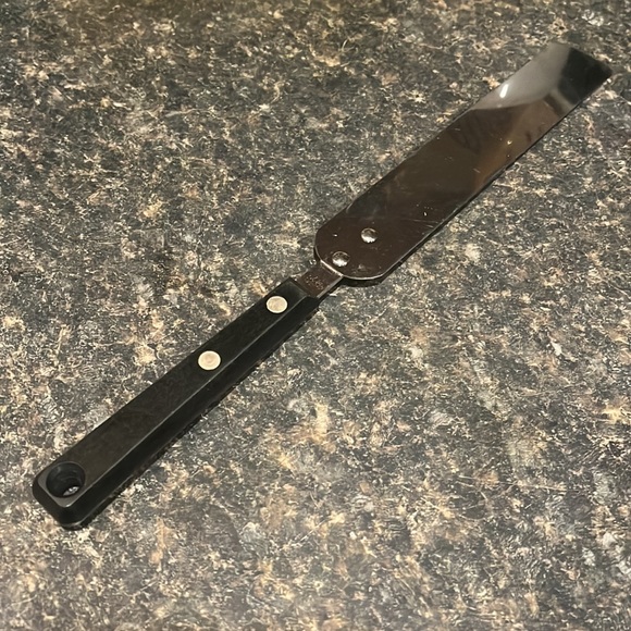 MCM EKCO FORGE icing spatula 11.5 inches black composite handle stainless steel - Picture 3 of 3